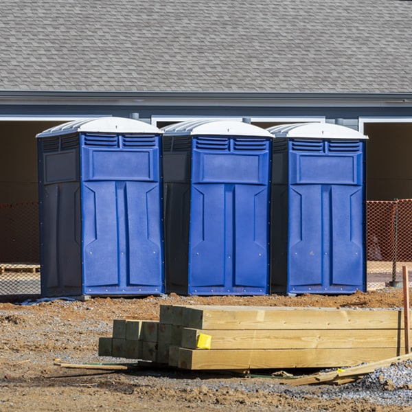 how do you ensure the portable restrooms are secure and safe from vandalism during an event in Kittery ME